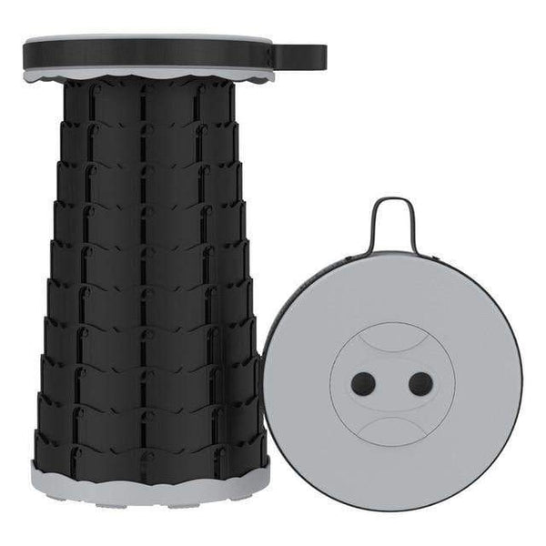 SearchFindOrder gray-black Portable Retractable Folding Stool