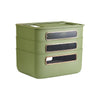 SearchFindOrder green 3 WiFi Router Rack & Cable Organizer Box