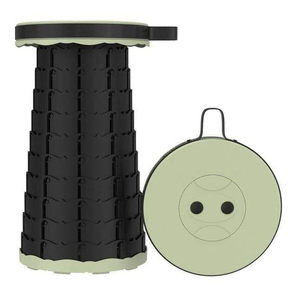 SearchFindOrder green-black Portable Retractable Folding Stool