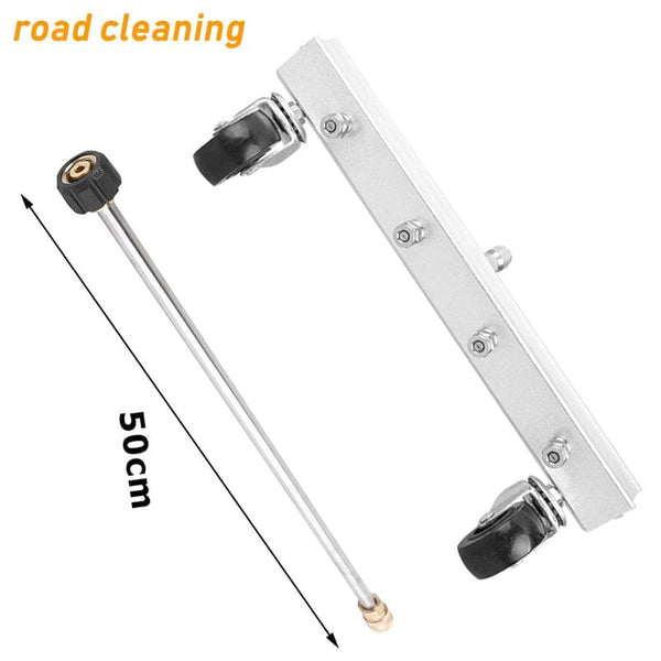 SearchFindOrder Green High-Pressure Washer Water Broom for Road Cleaning