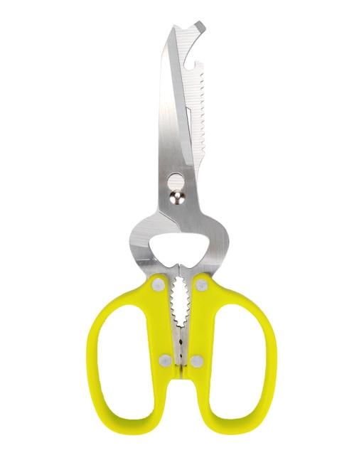 SearchFindOrder Green Multifunctional Portable Detachable Stainless Steel Scissors