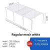 SearchFindOrder Grid white Adjustable Holders Metal Racks For Kitchen Cabinet Organizer