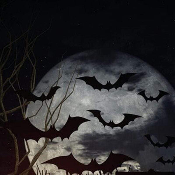 SearchFindOrder halloween 3D Bats Wall Decor