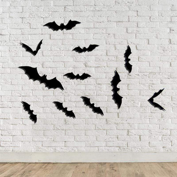 SearchFindOrder halloween 3D Bats Wall Decor