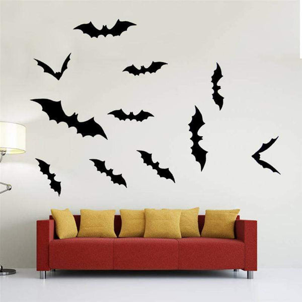 SearchFindOrder halloween 3D Bats Wall Decor