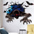 SearchFindOrder halloween 50X70cm Horror 3D Halloween Wall Decals