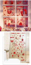 SearchFindOrder halloween Horror Halloween Decoration Double Sided Removable Wall and Window Decals