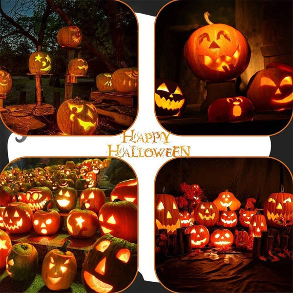 SearchFindOrder Halloween Pumpkin Carving Kit (10 Pieces)