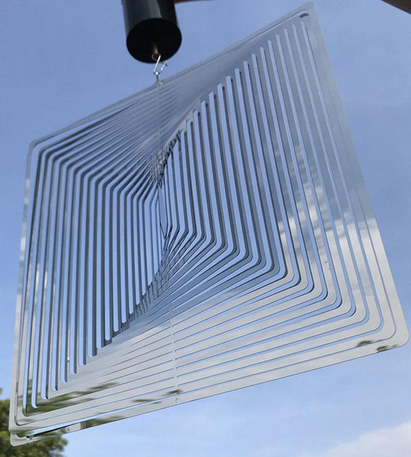 SearchFindOrder Heart & Tear Drop Spinning Wind Chimes