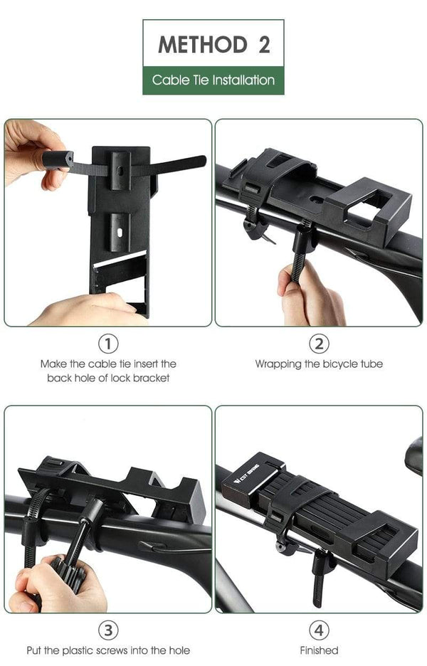 SearchFindOrder Heavy Duty Industrial Foldable Bike Lock