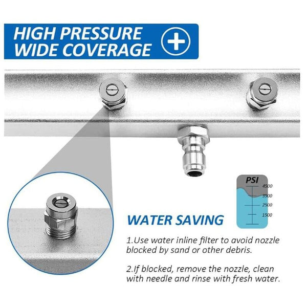 SearchFindOrder High-Pressure Washer Water Broom for Road Cleaning