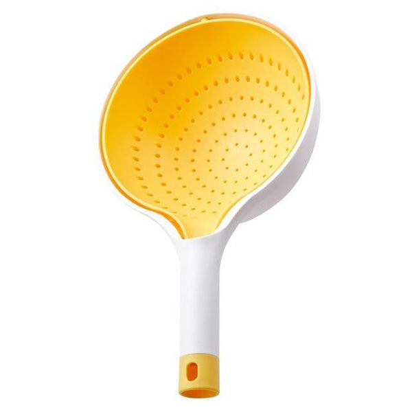 SearchFindOrder Kitchen Utensils Yellow The Amazing Handheld Double Strainer