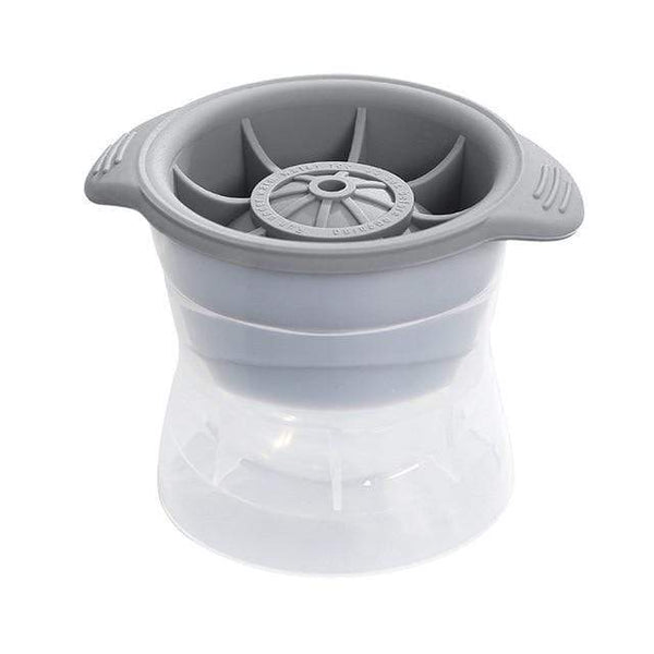 SearchFindOrder kitchenware Gray 4 Pieces Round Ball Ice Cube Maker