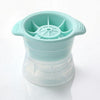 SearchFindOrder kitchenware Green 4 Pieces Round Ball Ice Cube Maker