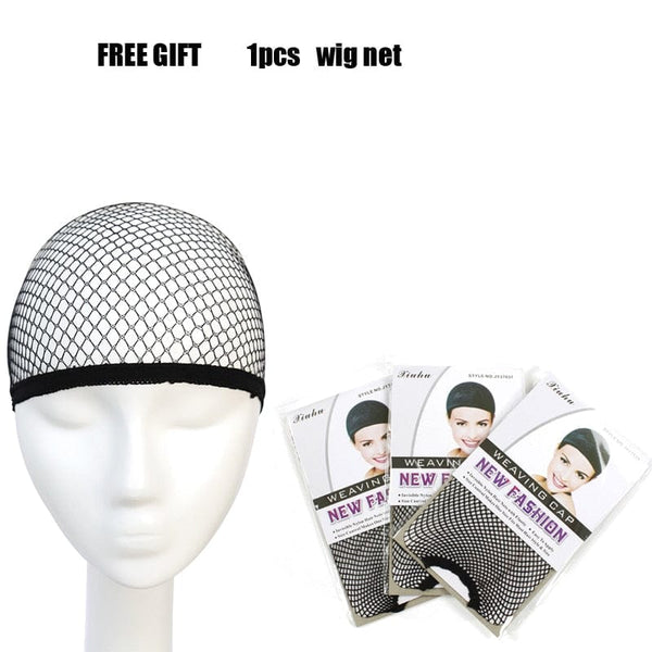 SearchFindOrder Knitted Long Hair Wig Beanie