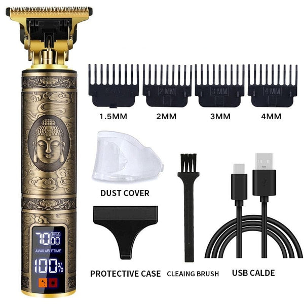 SearchFindOrder Large LCD Buddah Professional Hair Trimmer with LCD Display