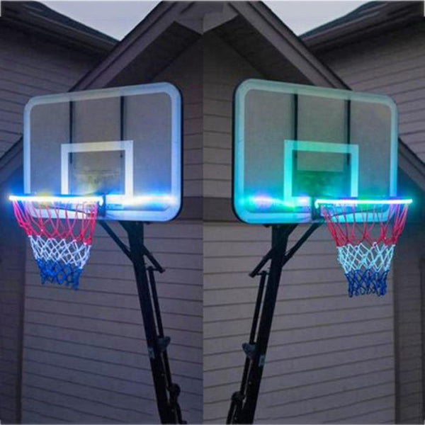 SearchFindOrder LED Basketball Hoop Light Solar Powered Color ChangingInduction Lamp