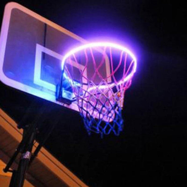 SearchFindOrder LED Basketball Hoop Light Solar Powered Color ChangingInduction Lamp