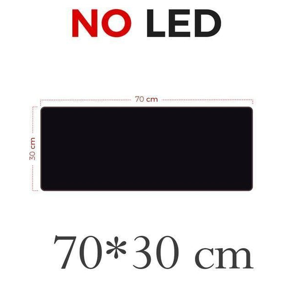 SearchFindOrder LED Light Mousepad RGB Keyboard Cover Deskmat