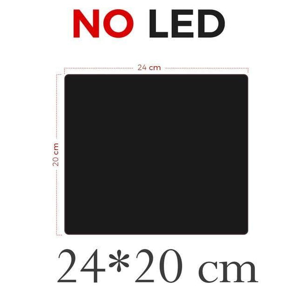 SearchFindOrder LED Light Mousepad RGB Keyboard Cover Deskmat