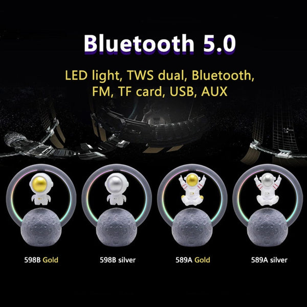 SearchFindOrder Levitating Astronaut Bluetooth Speaker Lamp