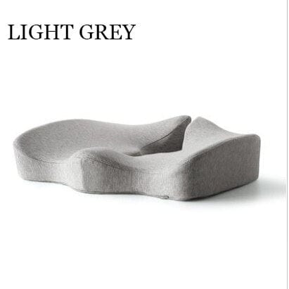 SearchFindOrder Light Gray / 46x32cm Orthopedic Memory Foam Seat Cushion