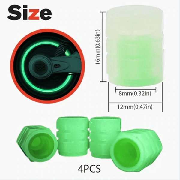 SearchFindOrder Luminous Tire Caps