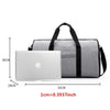 SearchFindOrder Luxury Men's Garment 2-in-1 Travel Suit Storage Bag and Duffel Bag