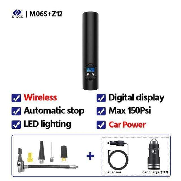 SearchFindOrder M06S and Car Power Cordless LED Tire Inflator