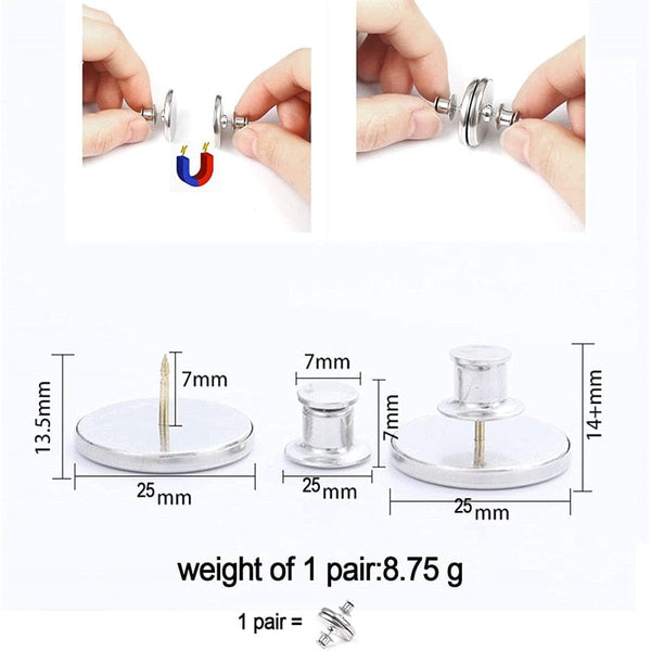 SearchFindOrder Magnetic Curtain Holder Clip Set