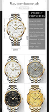 SearchFindOrder Men Mechanical Luxury Automatic Stainless Steel Waterproof Watch