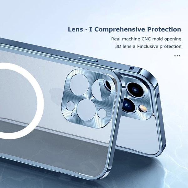 SearchFindOrder Metal Bumper Aluminum Magnetic Phone Case