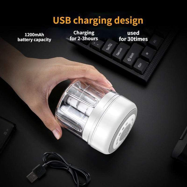 SearchFindOrder Mini Choppers USB Rechargeable Mini Crusher/Chopper