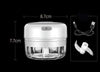 SearchFindOrder Mini Choppers White 100ml USB Rechargeable Mini Crusher/Chopper