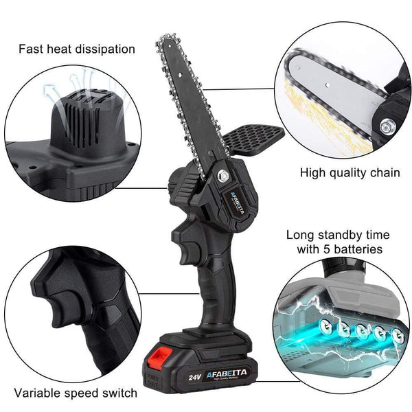 SearchFindOrder Mini Electric Pruning Chainsaw