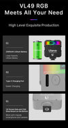 SearchFindOrder Mini RGB Video Lighting for Photography