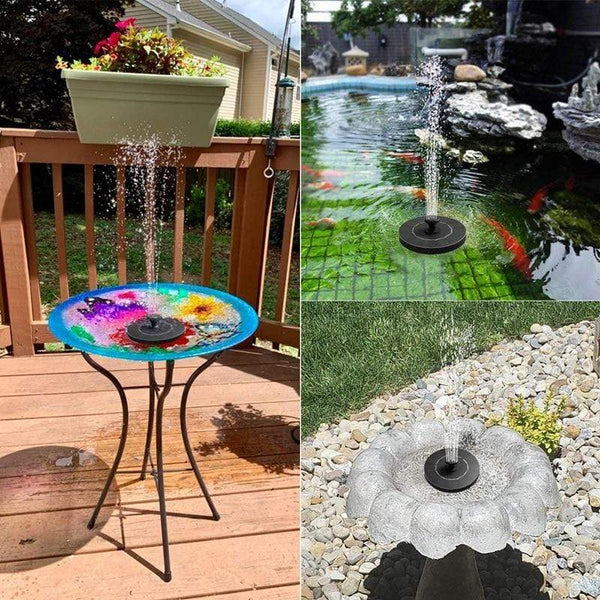 SearchFindOrder Mini Solar Water Fountain