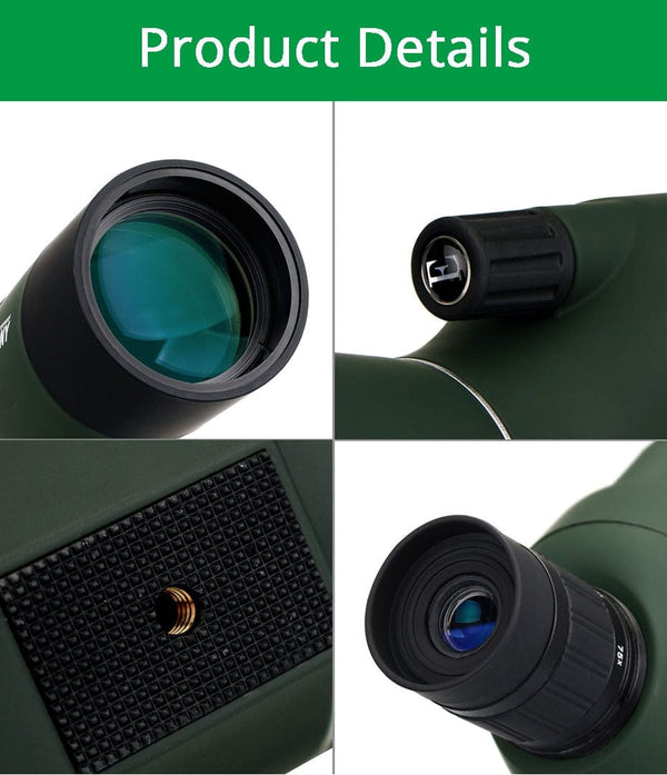 SearchFindOrder Monocular Spotting Scope With Tripod and Cell Phone Attachment