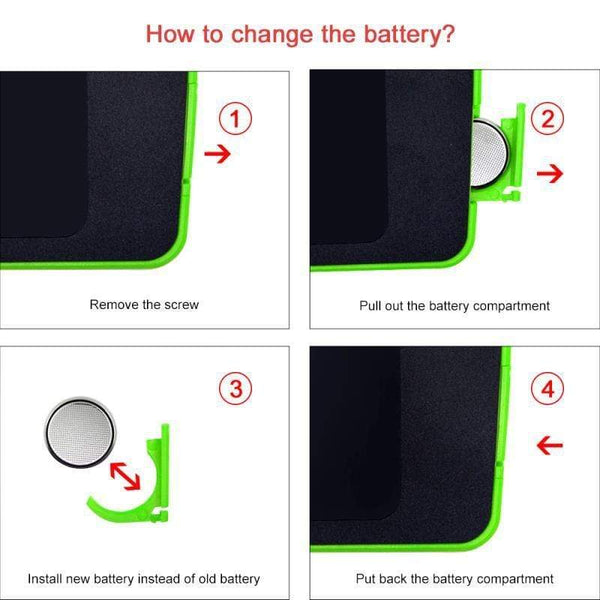 SearchFindOrder Multi-Color LCD Writing Tablet/Board with Stylus