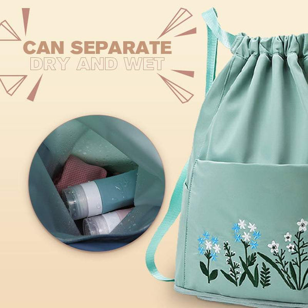 SearchFindOrder Multi-Purpose Portable Travel Drawstring Backpack