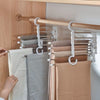 SearchFindOrder Multifunctional Adjustable Closet Organizer Trouser Hanger