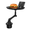 SearchFindOrder Multifunctional Adjustable Rotating Car Food and Phone Tray