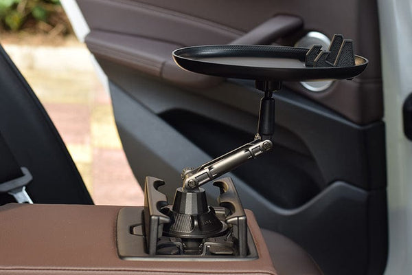 SearchFindOrder Multifunctional Adjustable Rotating Car Food and Phone Tray