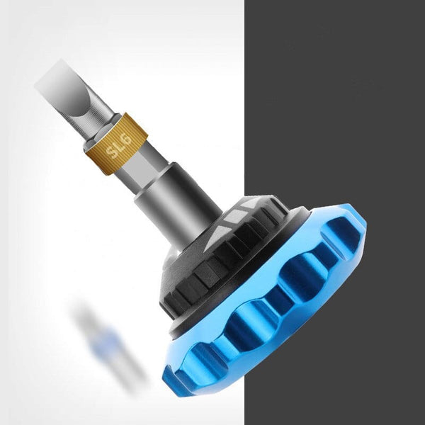 SearchFindOrder Multifunctional Magnetic Trox Shape Screwdriver with 15 Hex Bits