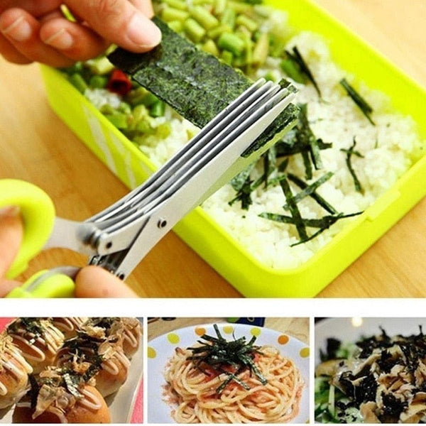 SearchFindOrder Multifunctional Muti Layers Stainless Steel Scissors