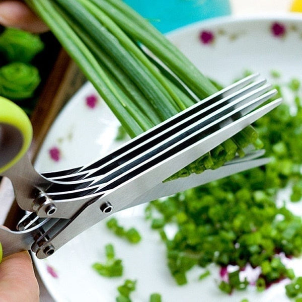 SearchFindOrder Multifunctional Muti Layers Stainless Steel Scissors