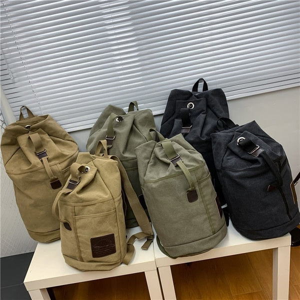 SearchFindOrder Multifunctional Outdoor Handy Canvas Backpack