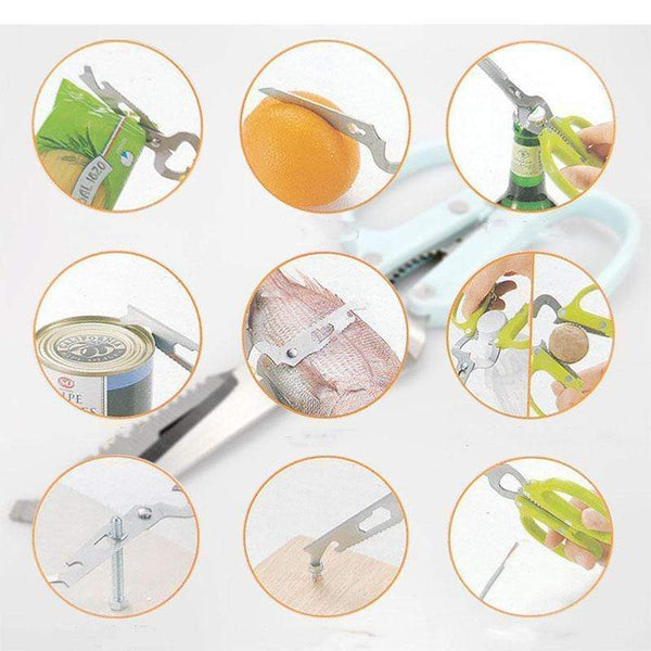 SearchFindOrder Multifunctional Portable Detachable Stainless Steel Scissors