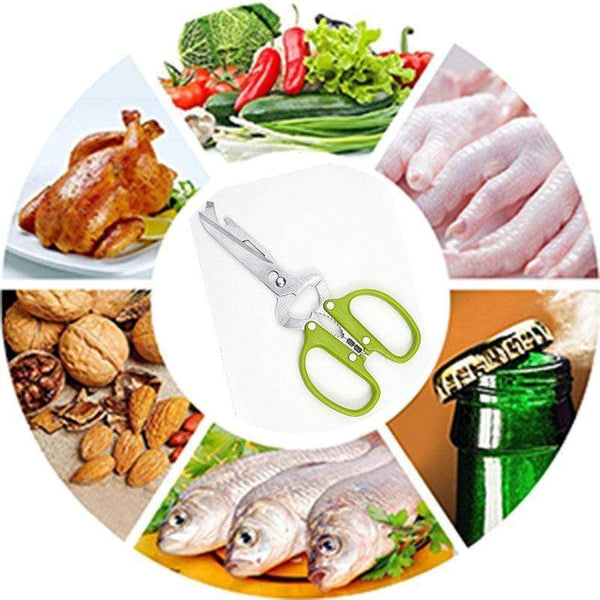 SearchFindOrder Multifunctional Portable Detachable Stainless Steel Scissors