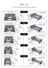 SearchFindOrder Multifunctional Storage Folding Sofa Bed